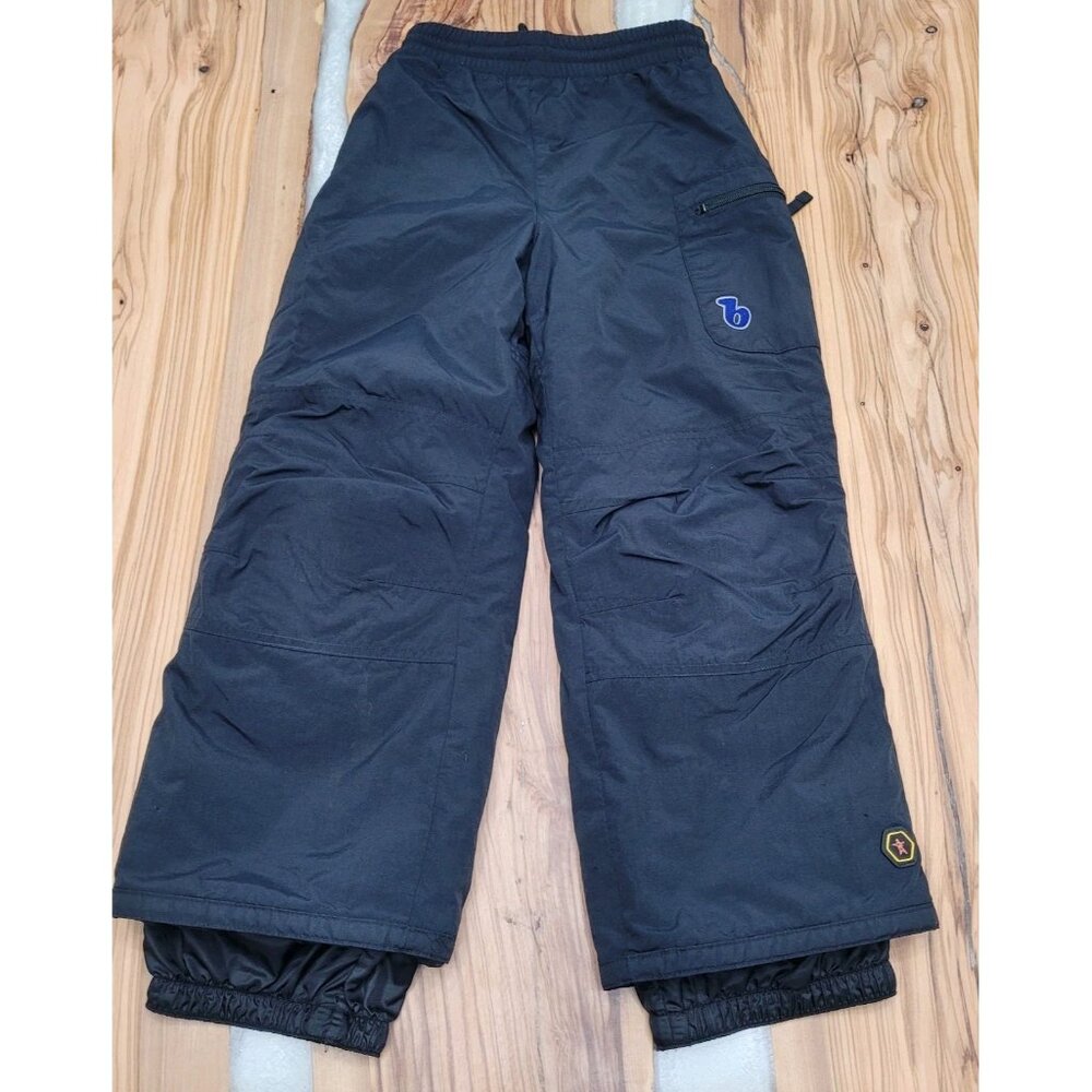 Burton Backhill Snow Pants Kids Age 6-7  Insulated Ski Snowboard Black
